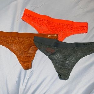 PINK Victoria’s Secret “Wear Everywhere” thongs